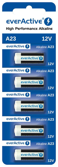 Aga EverActive Alkaline 23A elem - 5 db