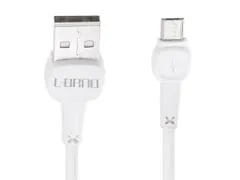L-BRNO Gyors töltőkábel Micro USB Fehér