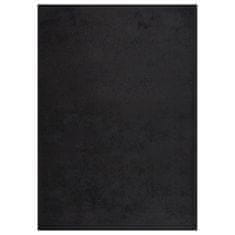 Greatstore fekete hosszú szálú bozontos szőnyeg 120 x 170 cm