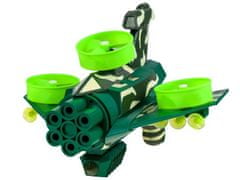 RAMIZ Játékfegyver zöld színben