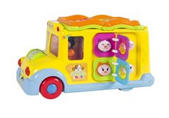 Lean-toys Interaktív mese bébi busz zenével