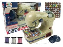 Lean-toys Akkumulátoros varrógép Dressmaker Sound Light