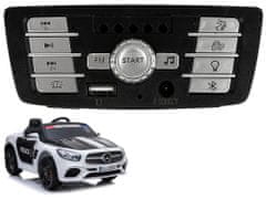 Lean-toys Zenei panel autóhoz Akkumulátor Mercedes SL500 rendőrség