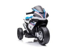 Lean-toys BMW HP4 akkumulátor motorkerékpár fehér JT5008