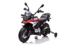 Lean-toys BMW F850 akkumulátor motorkerékpár piros