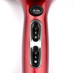 G3 Ferrari Asciugacapelli Professionale diffusore 2100 Watt "TEXT, Asciugacapelli Professionale diffusore 2100 Watt "TEXTA STAR" ROSSO