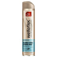 Wella Hajlakk extra erős rögzítéssel Wellaflex Extra Strong Hold (Hairspray) (Mennyiség 250 ml)
