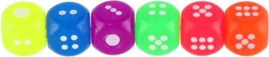 Teddies Világító játékkocka 1db - különböző változatok vagy színek keveréke