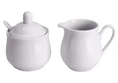 EXCELLENT Cukortartó és tejeskanna porcelán 3 db-os készlet KO-795880500