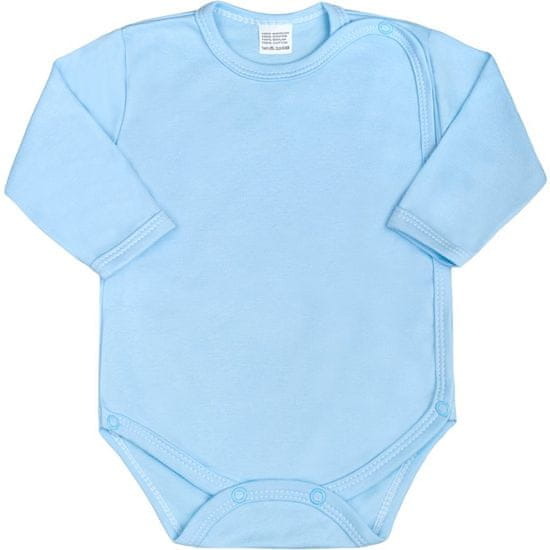 NEW BABY Csecsemő teljes hosszba patentos body Classic kék