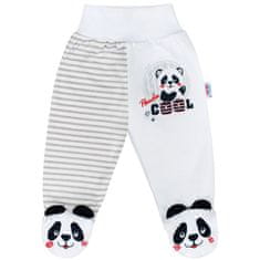 NEW BABY Baba lábfejes nadrág Panda 74 (6-9 h)