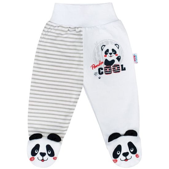 NEW BABY Baba lábfejes nadrág Panda