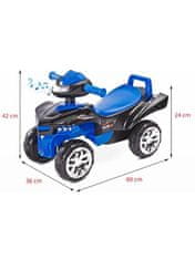 App Toyz Jármű négykerekű Toyz miniRaptor kék