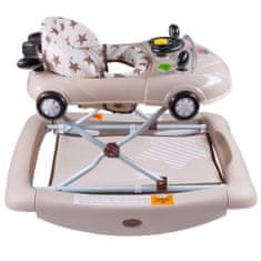 NEW BABY Gyerek bébikomp hintával szilikon kerekek Little Racing Car