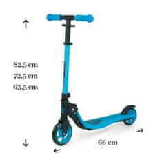 MILLY MALLY Gyerek roller Scooter Smart kék