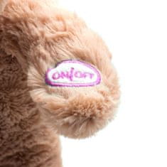 Baby Mix Plüss szundibarát nyuszi projektorral rózsaszín