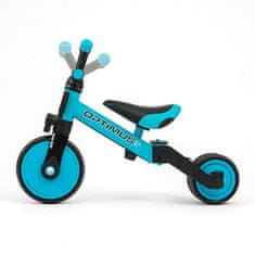 MILLY MALLY Gyerek háromkerekű bicikli 3az1-ben Optimus blue