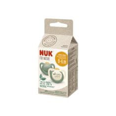 Manuka Health NUK For Nature latex cumi 0–6 h 2 db zöld, vel. 0-6 h
