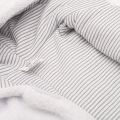 NEW BABY Luxus baba téli kezeslábas Snowy collection 68 (4-6 h) Fehér