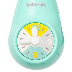 Baby Mix Körhinta a kiságy fölé világító vetítővel menta