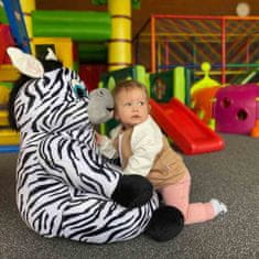 NEW BABY Gyermek zebra alakú fotel