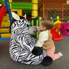 NEW BABY Gyermek zebra alakú fotel
