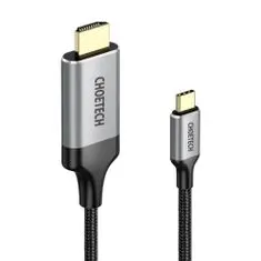 Choetech CH0021 kábel USB-C / HDMI M/M 4K 2m, fekete