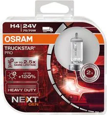 Osram H4 24V 75/70W TRUCKSTAR PRO BOX 24V 75/70W