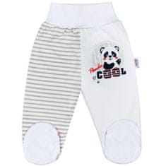 NEW BABY Baba lábfejes nadrág Panda 74 (6-9 h)