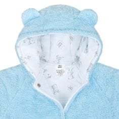 NEW BABY Téli baba kabátka Nice Bear kék 80 (9-12 h) Kék
