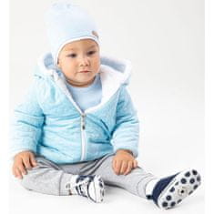 Andre Nicol Téli baba kabát sapkával Nicol Kids Winter kék 56 (0-3 h) Kék