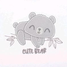 NEW BABY Baba body rövid ujjú Cute Bear 80 (9-12 h)
