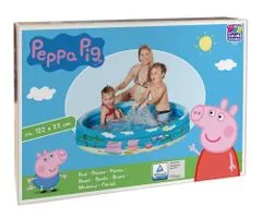 Baba medence Peppa Pig, 3 gyűrűs
