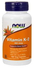 NOW Foods K2-vitamin MK-4-ként, 100 ug, növényi kapszula
