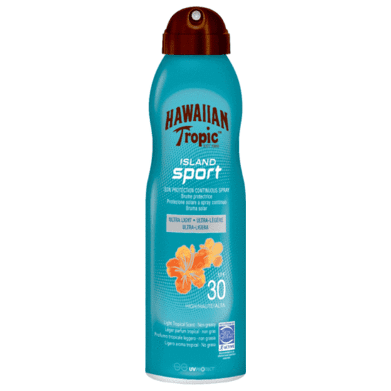 Hawaiian Tropic sziget sportvédő spray SPF 30 220ml