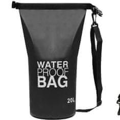 Malatec Vízálló vízálló táska 20L fekete