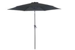 Rojaplast Dönthető napernyő, 3 m, szürke