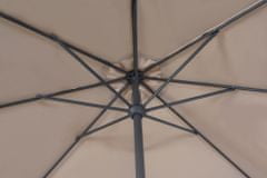 Rojaplast Dönthető napernyő, 3 m, bézs