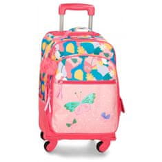 Jada Toys Kerekes utazási / iskolai hátizsák MOVOM Precious Flower, 57x33x21cm, 3562821