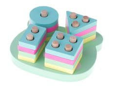 shumee Fa Sorter Match the Shapes Puzzle 4 Towers