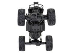 WOWO RC Rock Crawler 2,4 GHz 1,8 - fekete fémes távirányítós autó, 51 cm