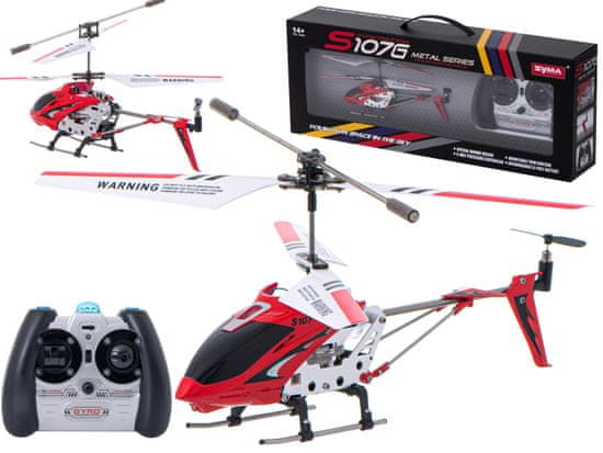 shumee SYMA S107G piros RC helikopter