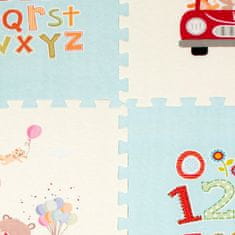 shumee Habszivacs puzzle szőnyeg gyerekeknek égbolt 177x118x1,3 cm