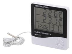shumee Higrométer Hőmérő óra Páratartalom mérő HTC-2