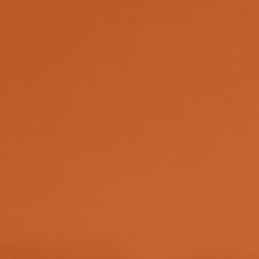 Greatstore krémszínű-narancssárga szövet és műbőr lábzsámoly 45x29,5x39 cm