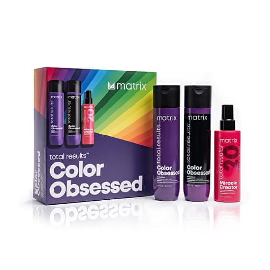 Matrix Ajándékkészlet festett hajra Color Obsessed