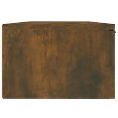 Greatstore füstös tölgyszínű szerelt fa faliszekrény 68 x 30 x 20 cm