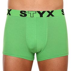 Styx Zöld férfi boxeralsó sport gumi (G1069) - méret XL