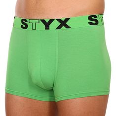 Styx Zöld férfi boxeralsó sport gumi (G1069) - méret XL