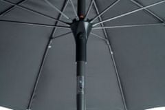 Rojaplast dönthető alumínium napernyő, 2,7 m, szürke